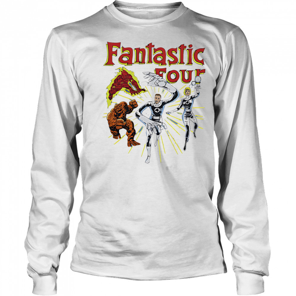 Fantastic Four Comic characters shirt Long Sleeved