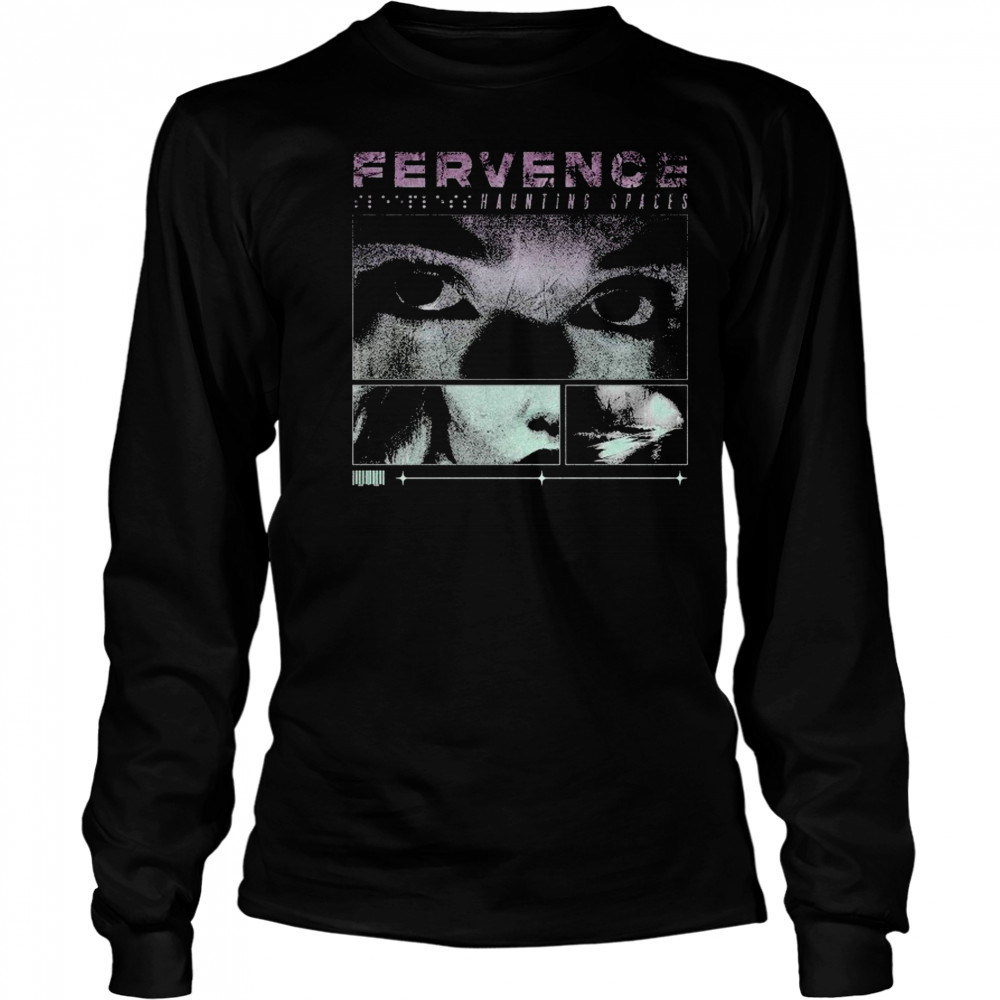 Fervence Haunting Spaces Eyes T-shirt Long Sleeved