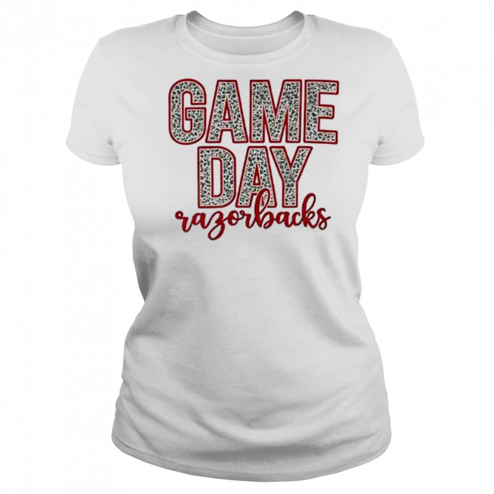 Game Day Razorbacks leopard shirt Women's T-shirt