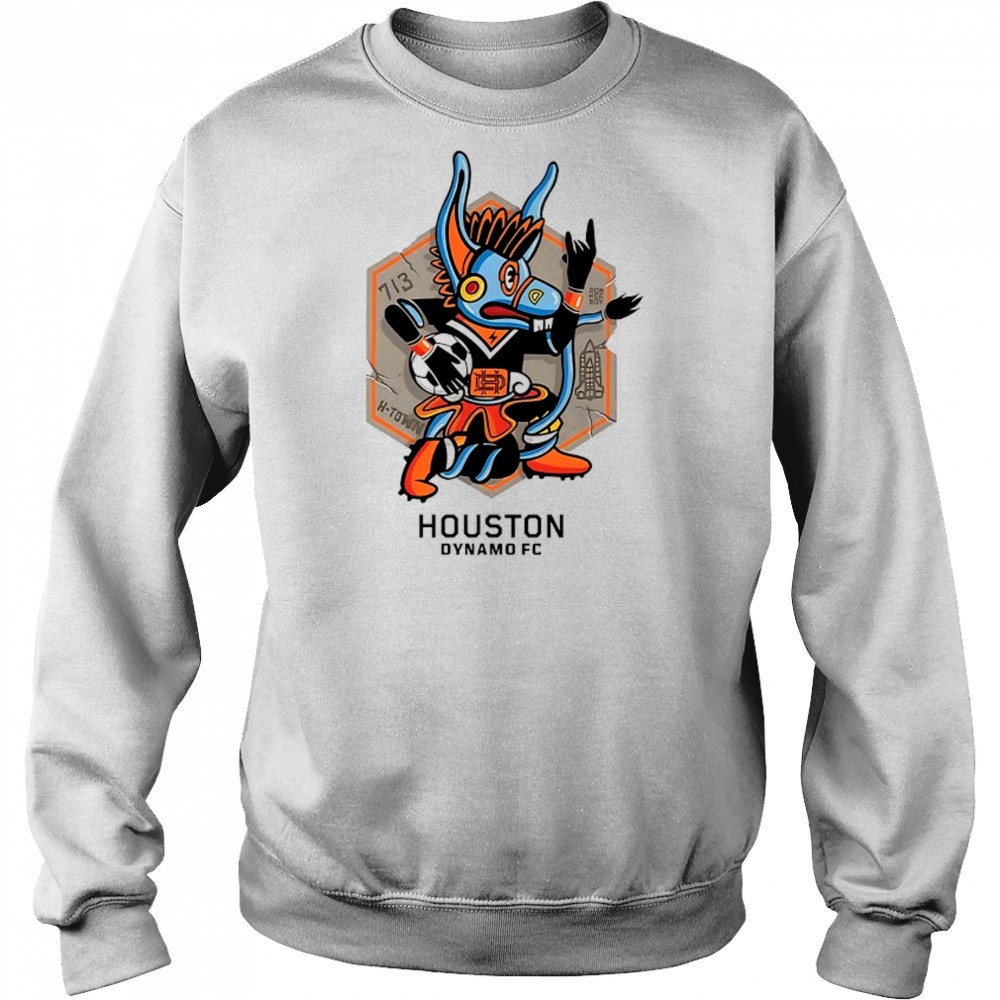 Houston Dynamo FC x Free Walls H-Town Collection Hexagon shirt Hoodie