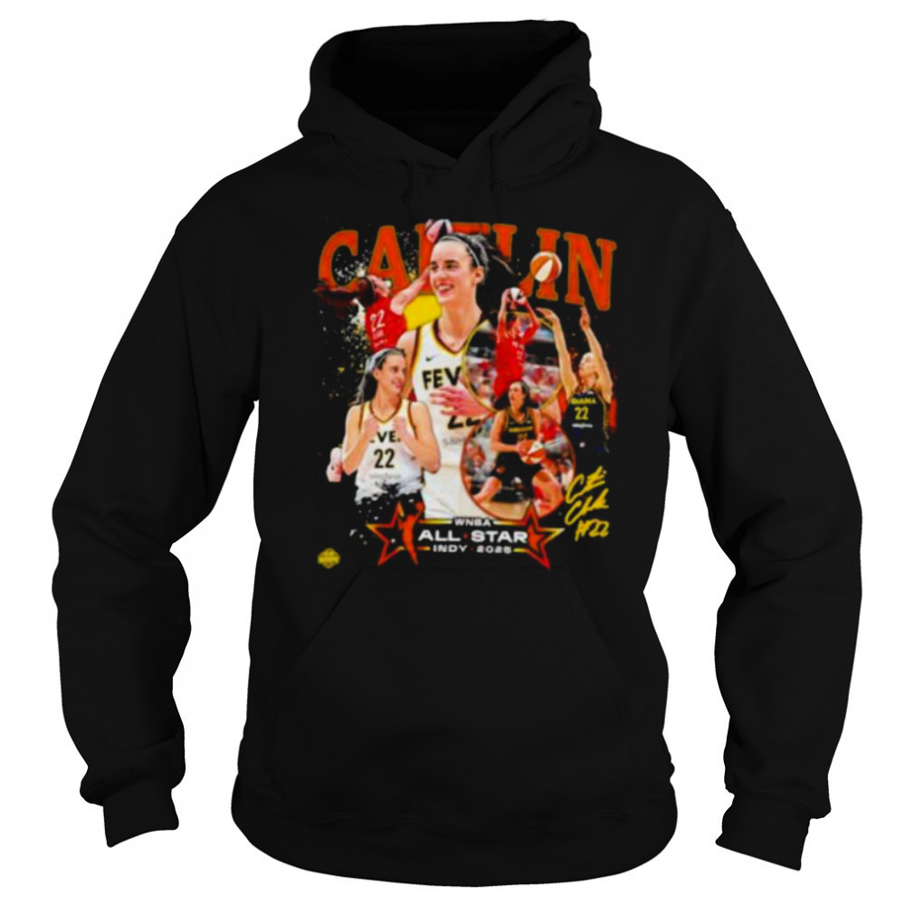 Indiana Fever Caitlin Clark 2025 WNBA All Star Game signature shirt Sweatshirt