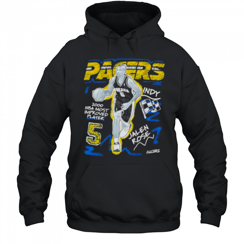 Indiana Pacers Jalen Rose NBA most improved player shirt Hoodie