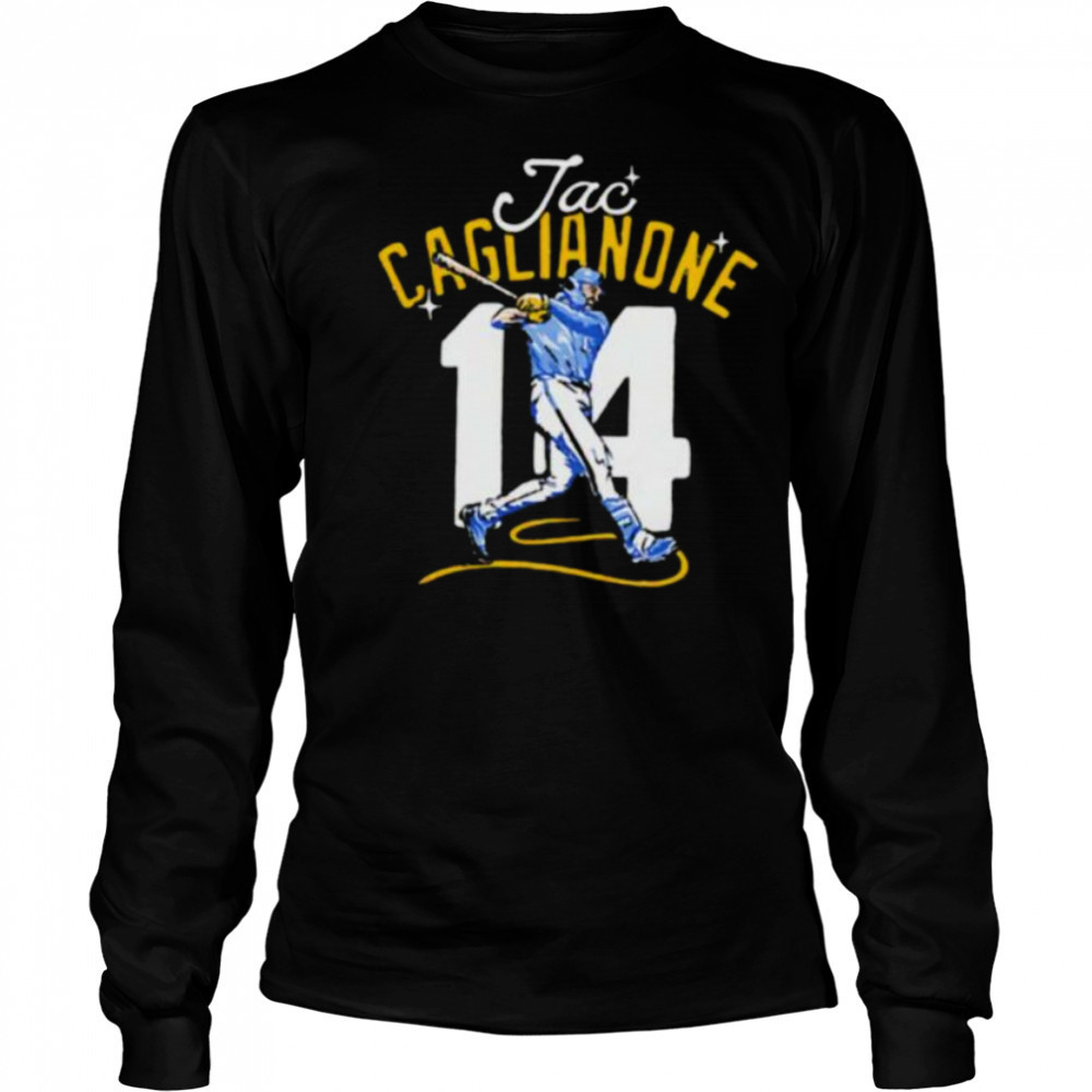 Jac Caglianone #14 Kansas City Royals shirt Long Sleeved