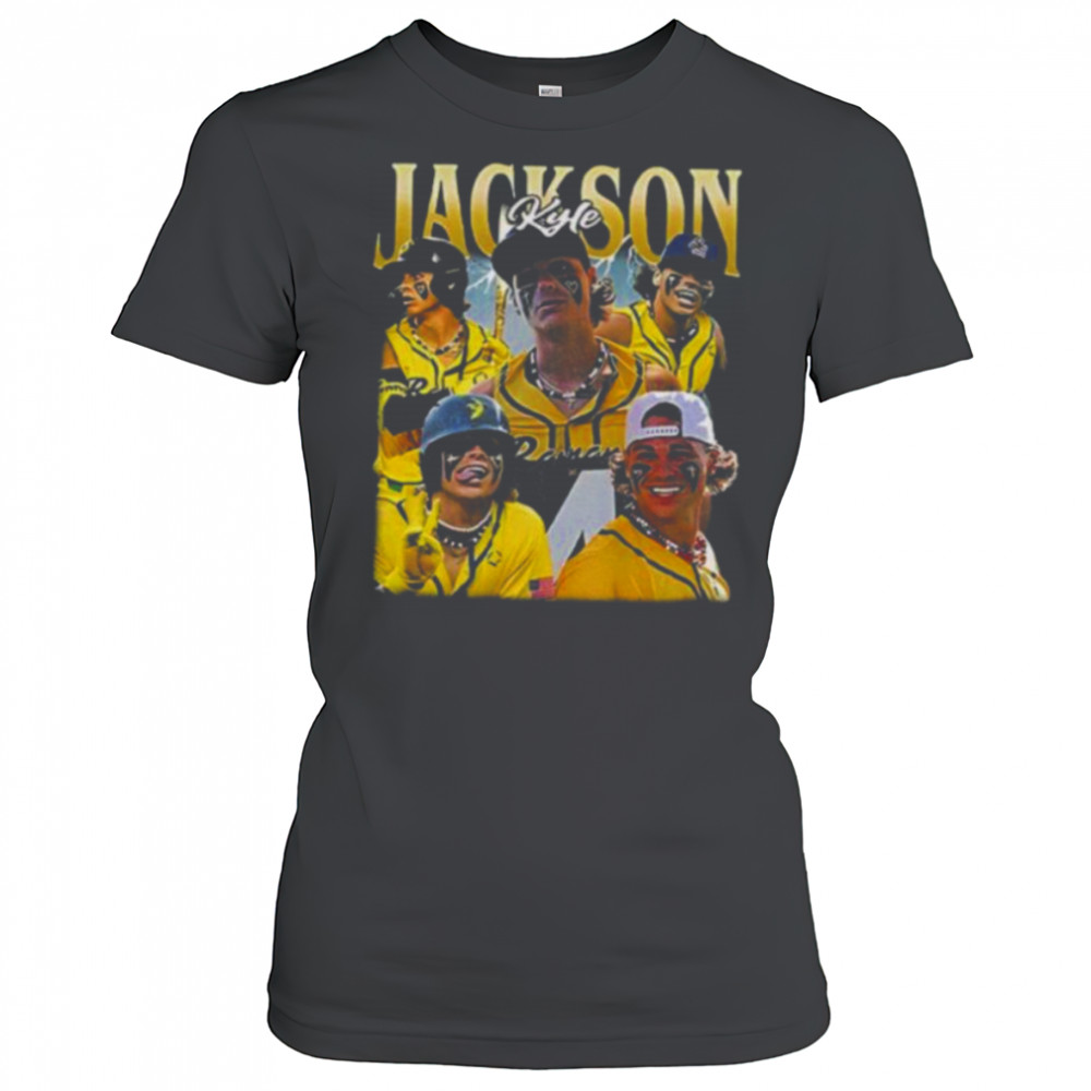 Jackson Kyle Savannah Bananas MLB Baseball graphic shirt Women's T-shirt