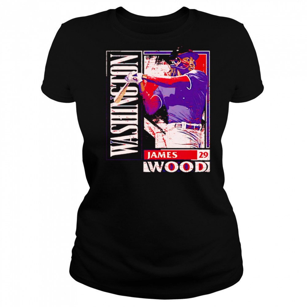 James Wood Washington Card Style vintage shirt Women's T-shirt