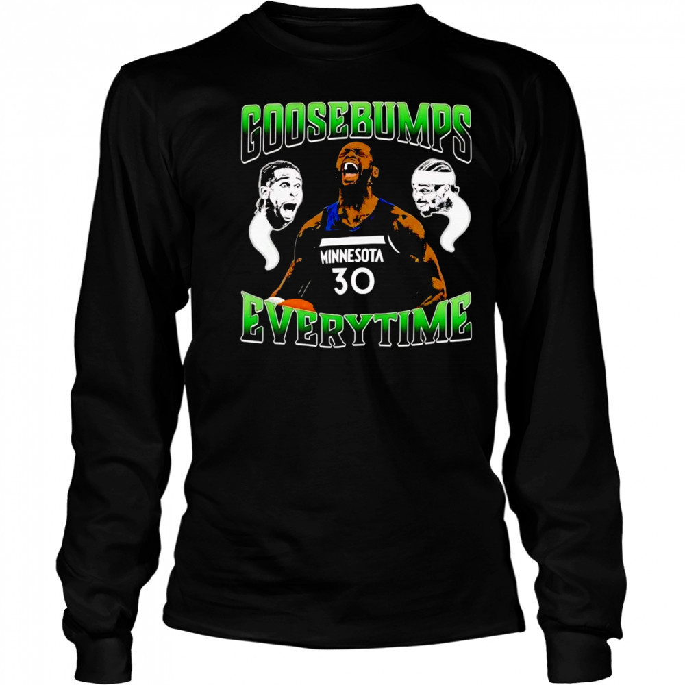 Julius Randle goosebumps everytime shirt Long Sleeved