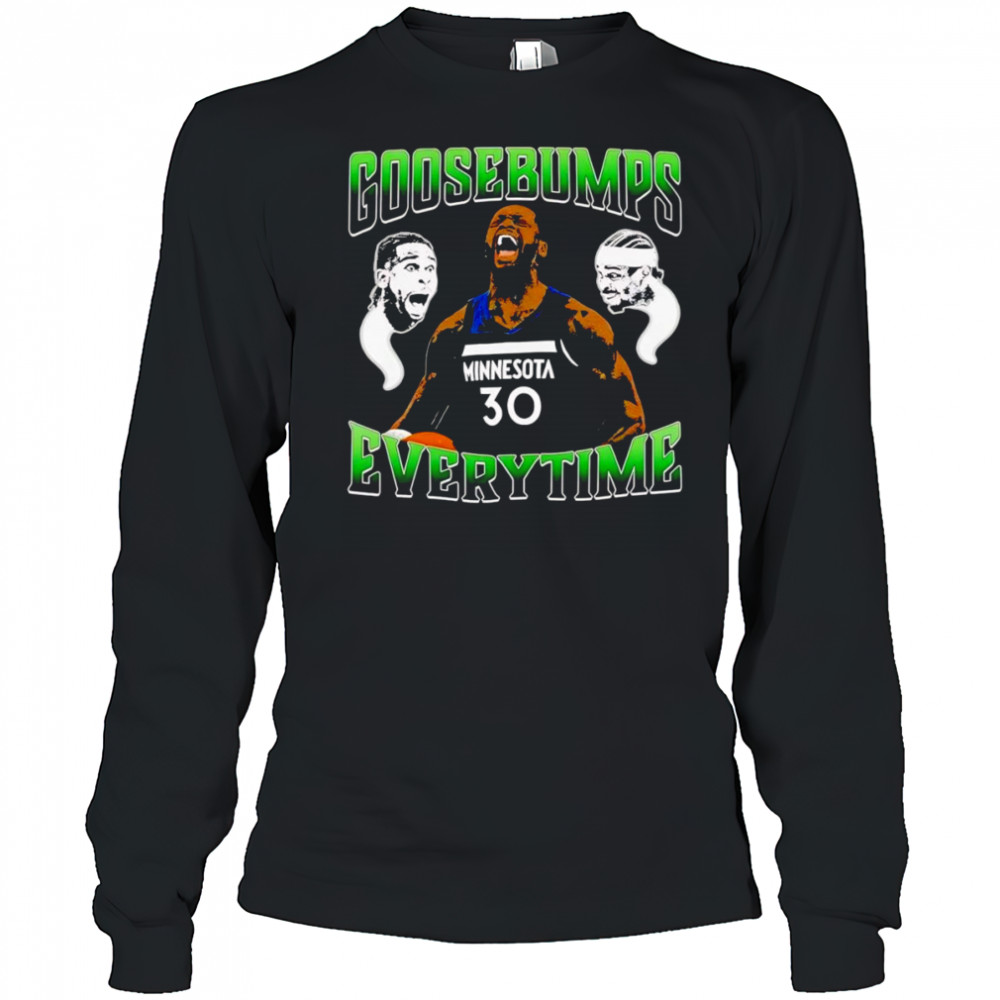 Julius Randle goosebumps everytime shirt Long Sleeved