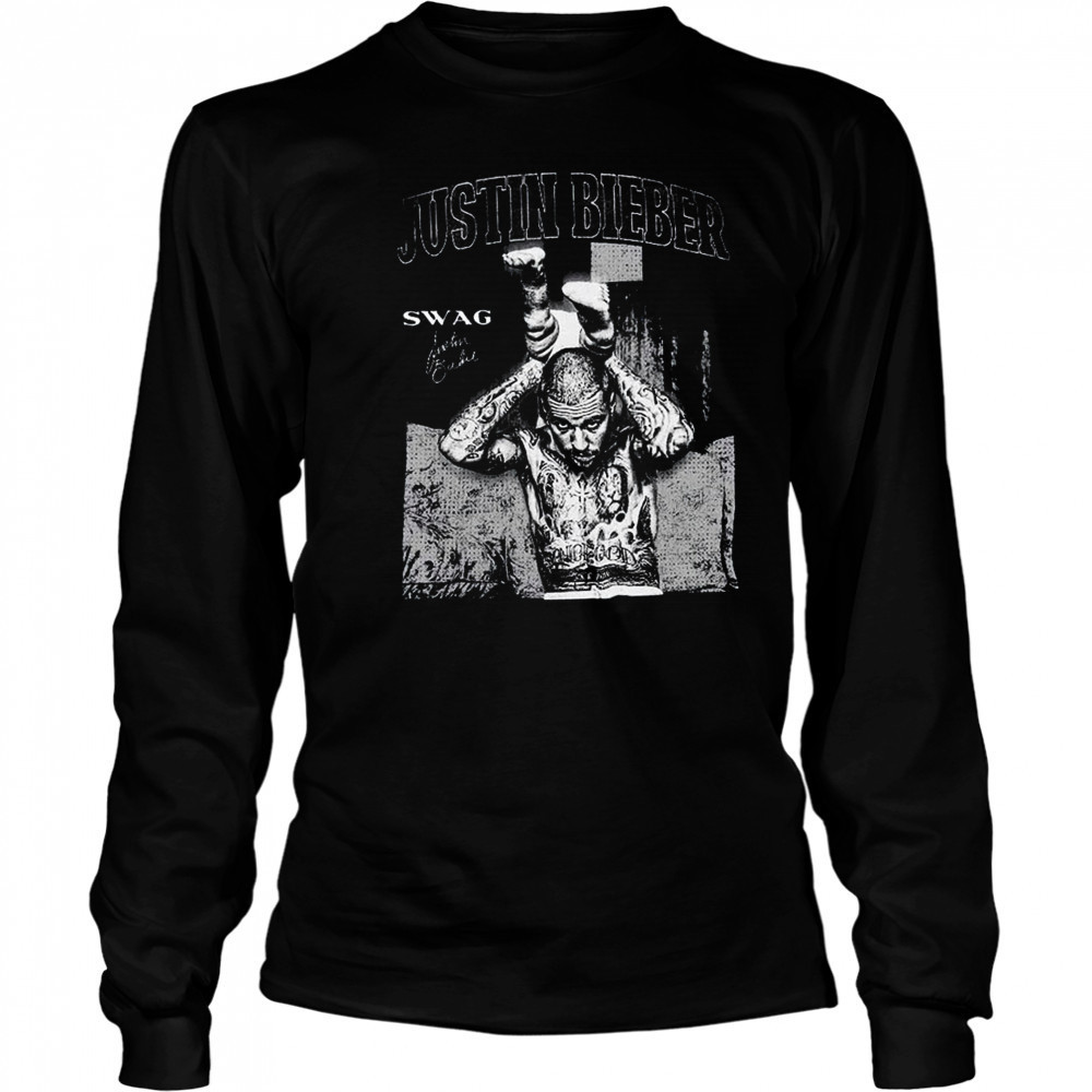 Justin Bieber Vintage Music Shirt Long Sleeved
