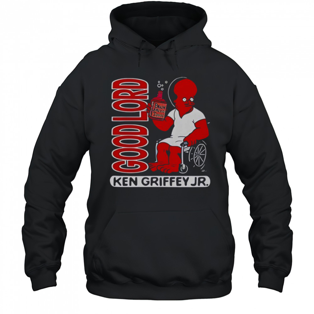 Ken Griffey Jr Good Lord Cartoon T-Shirt Hoodie