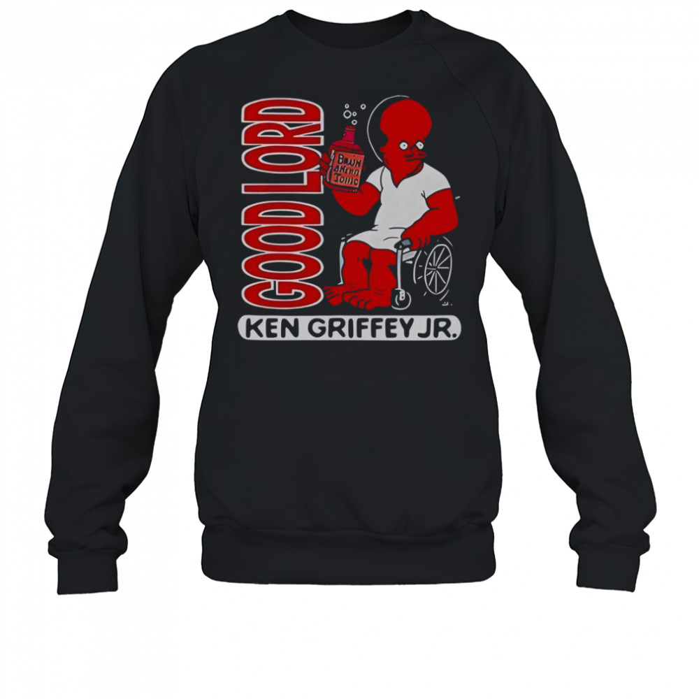 Ken Griffey Jr Good Lord Cartoon T-Shirt Sweatshirt