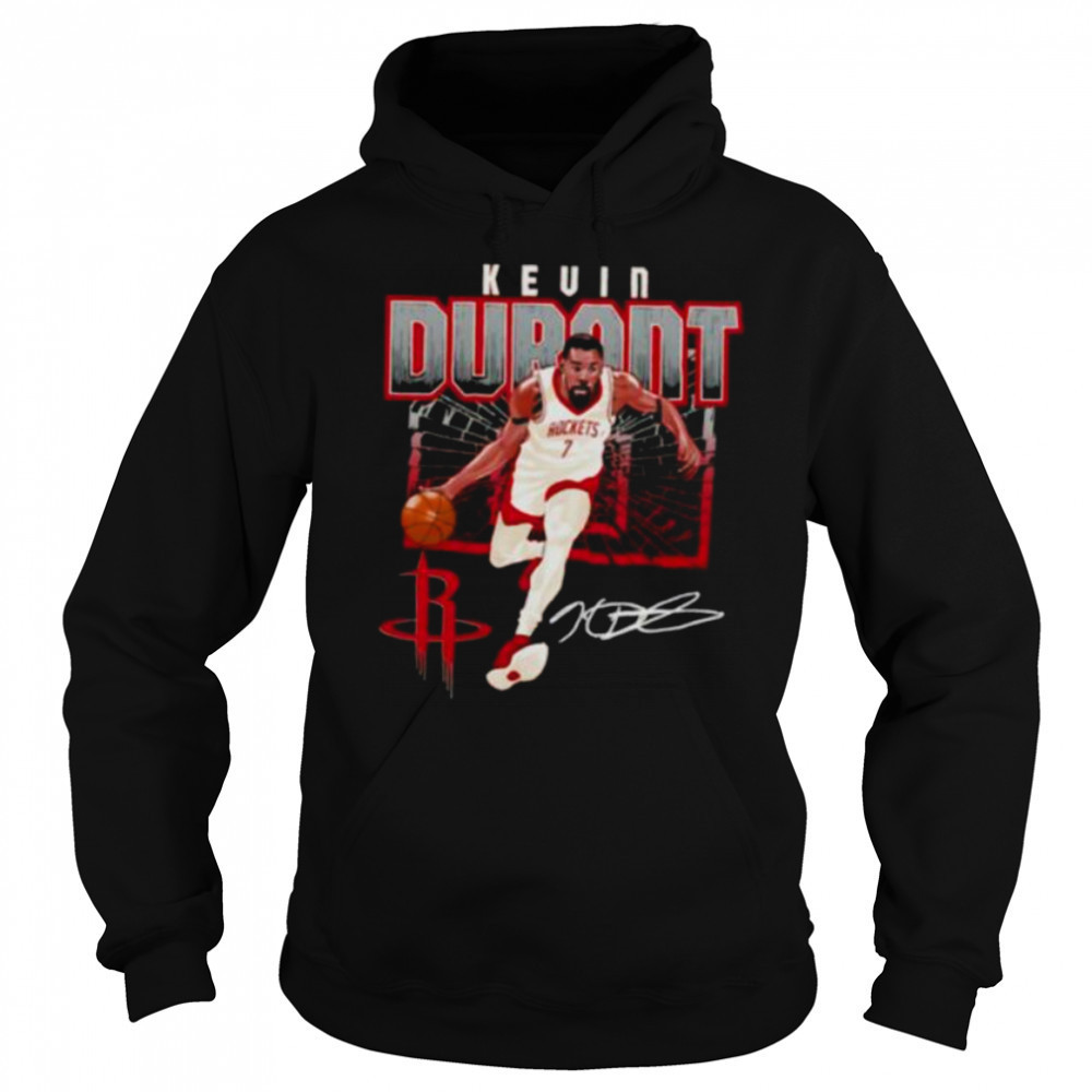Kevin Durant #7 Houston Rockets shattered signature shirt Sweatshirt