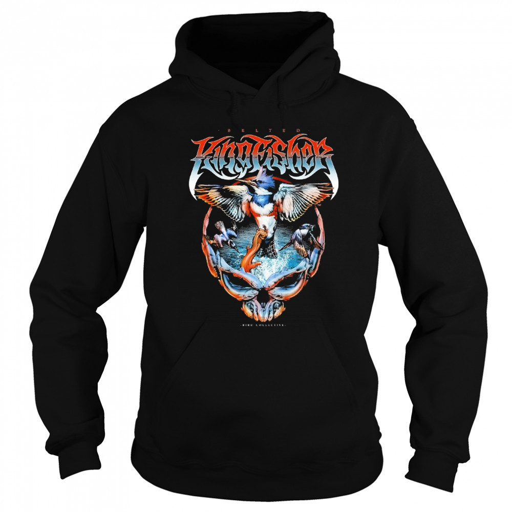 Kingfisher Belted Bird Collective T-shirt Sweatshirt