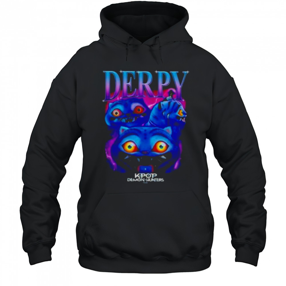 KPop Demon Hunters Derpy Tiger shirt Hoodie