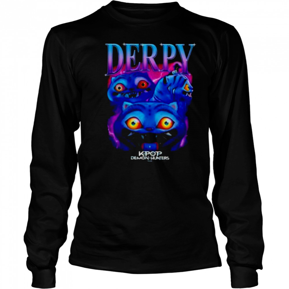 KPop Demon Hunters Derpy Tiger shirt Long Sleeved