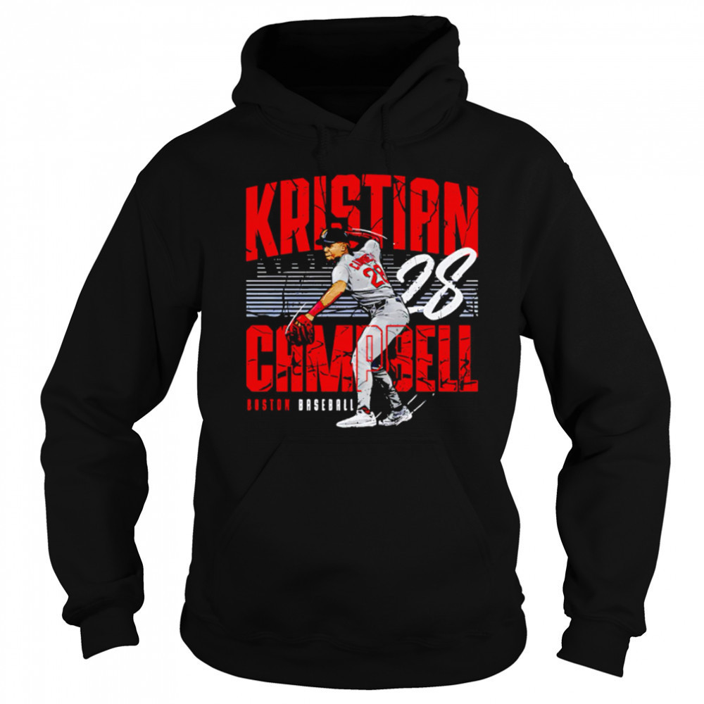 Kristian Campbell 28 Boston Player Name baseball retro shirt Sweatshirt