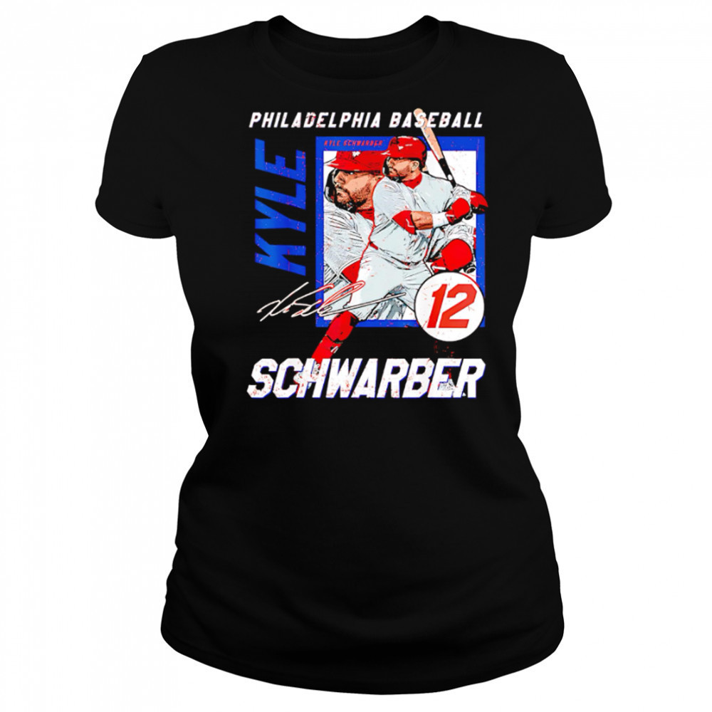 Kyle Schwarber 12 Philadelphia Baseball Players vintage shirt Women's T-shirt