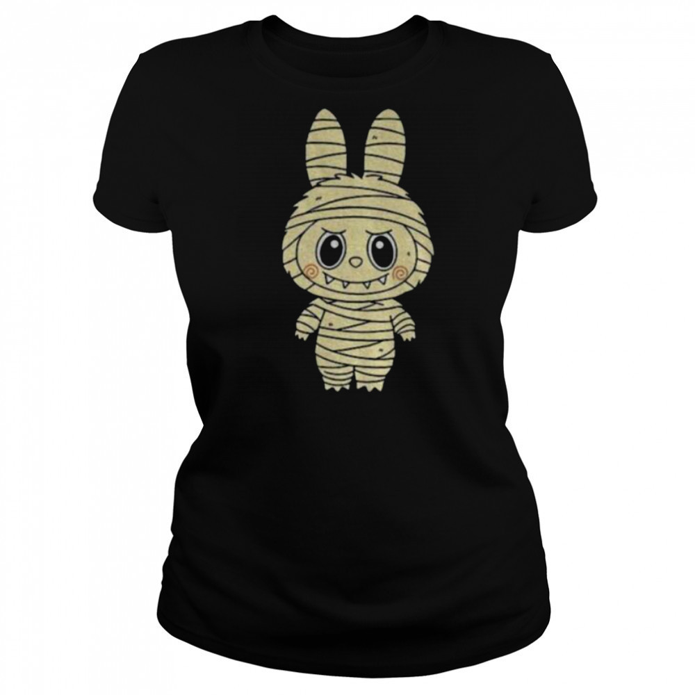 Labubu Mummy Costume Labubu Stitched Halloween shirt Women's T-shirt