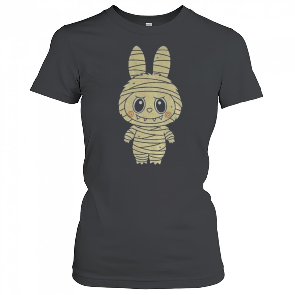 Labubu Mummy Costume Labubu Stitched Halloween shirt Women's T-shirt