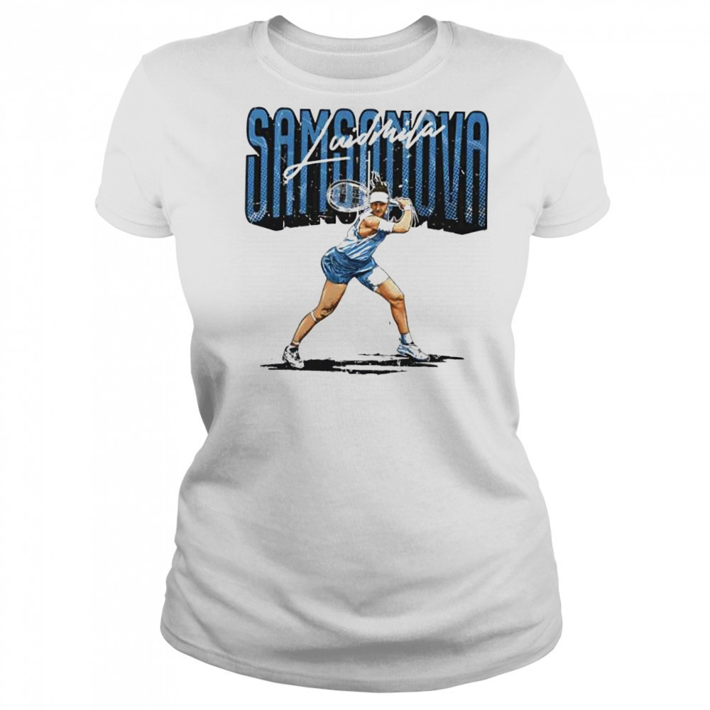 Liudmila Samsonova Russian tennis player vintage shirt Women's T-shirt