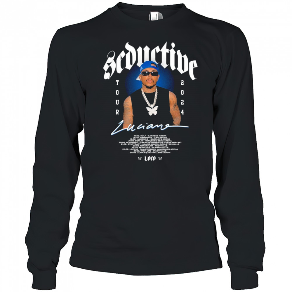 Luciano Seductive Tour 2024 T-shirt Long Sleeved