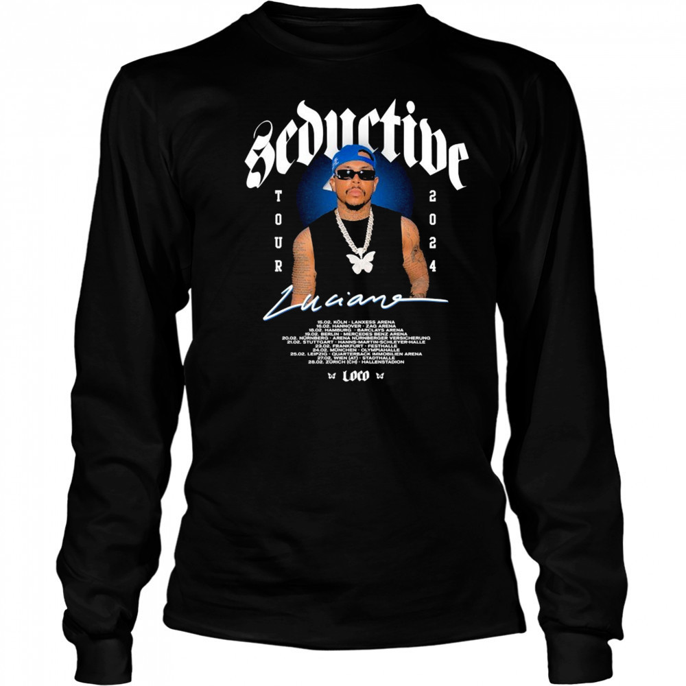 Luciano Seductive Tour 2024 T-shirt Long Sleeved