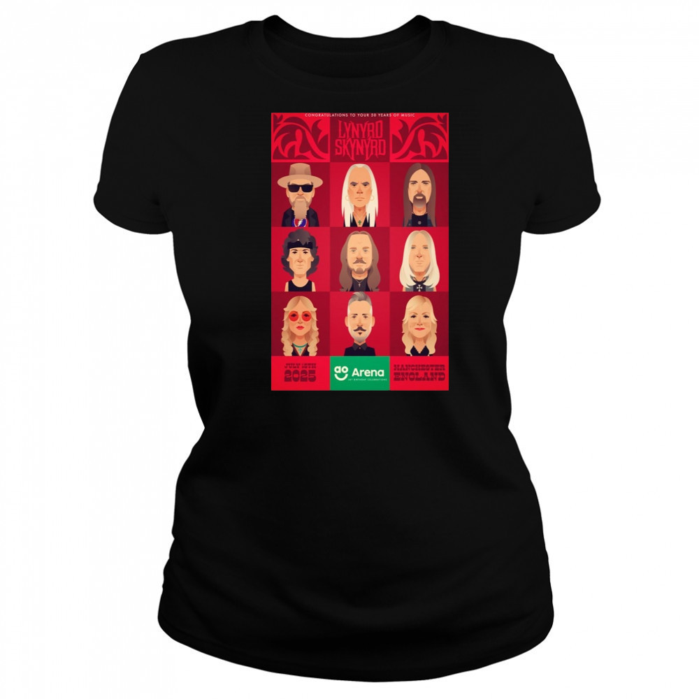 Lynyrd Skynyrd Manchester UK July 15 2025 Poster T-Shirt Women's T-shirt