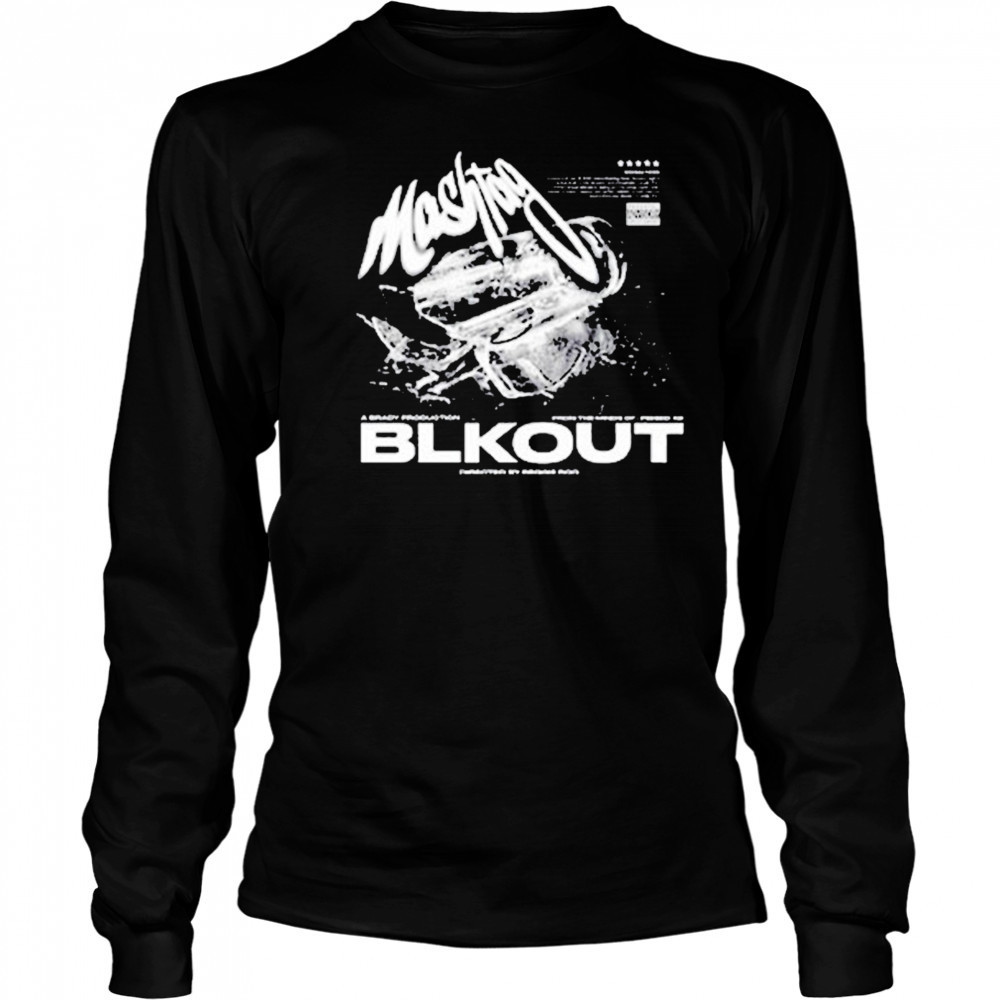 Mashtag Brady Blackout T-Shirt Long Sleeved