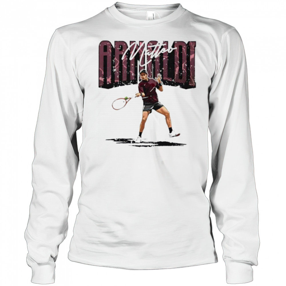 Matteo Arnaldi Italian tennis player shirt Long Sleeved