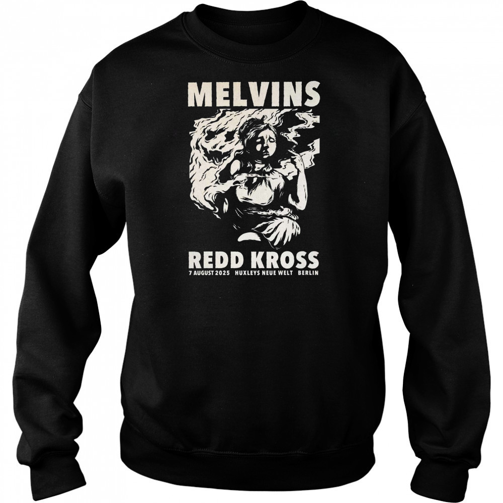 Melvins Aug 7 2025 Berlin Tour Poster T-Shirt Hoodie