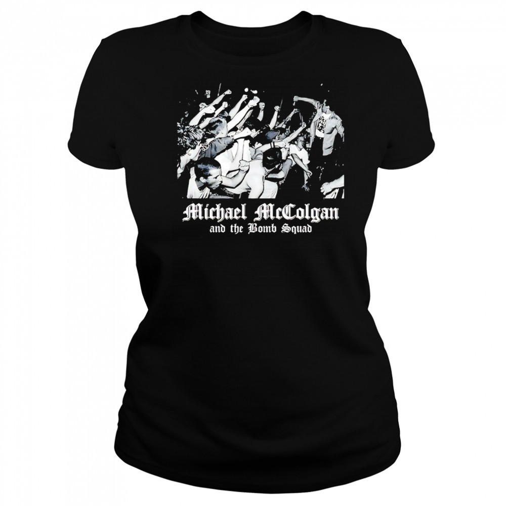 Mike McColgan and The Bomb Squad photo shirt Women's T-shirt