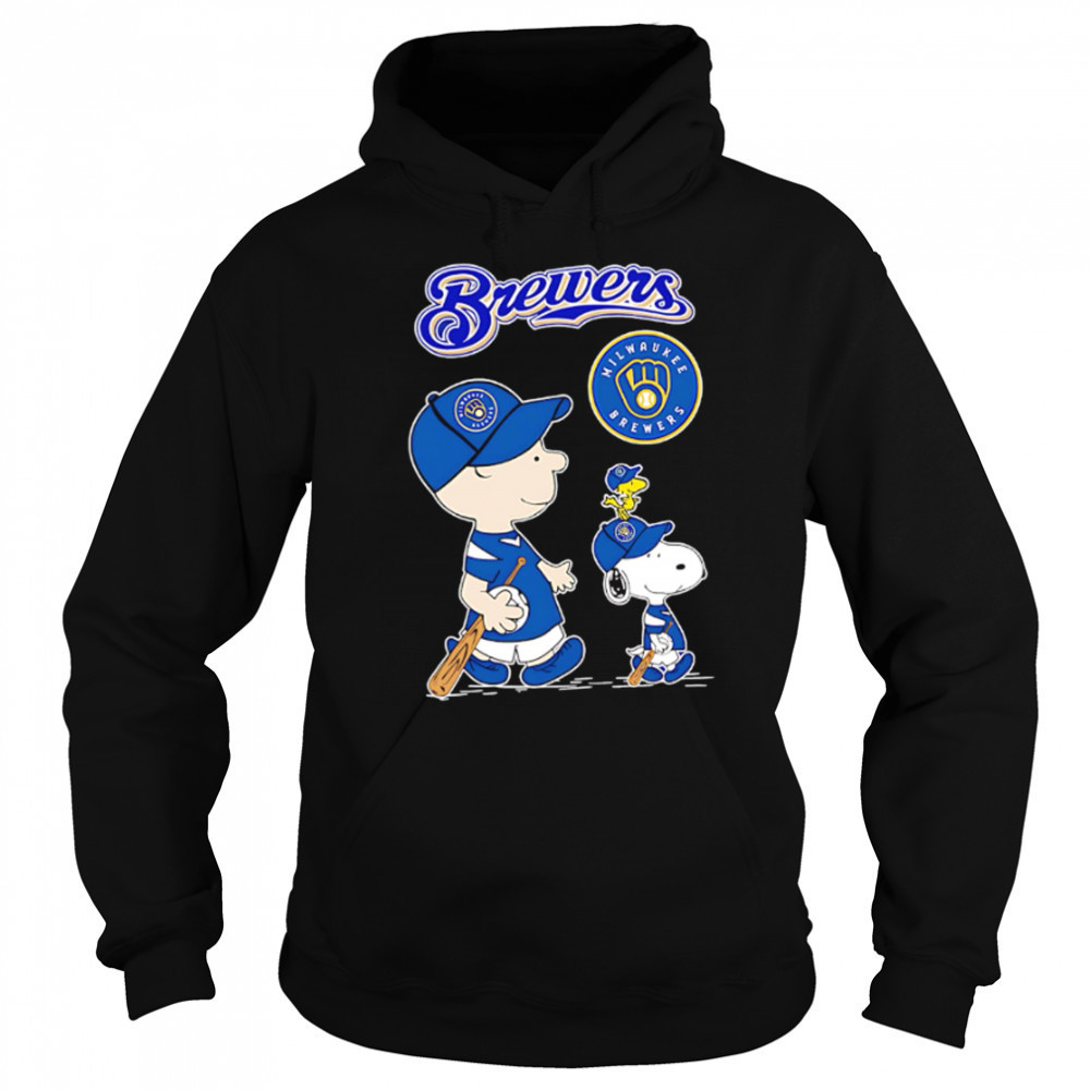Milwaukee Brewers x Peanuts Snoopy Charlie Brown 2025 shirt Sweatshirt