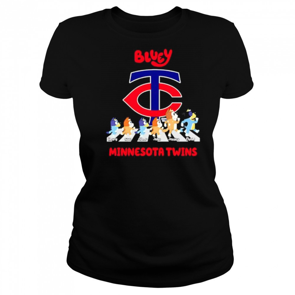 Minnesota Twins Bluey Baseball Fan shirt Women's T-shirt