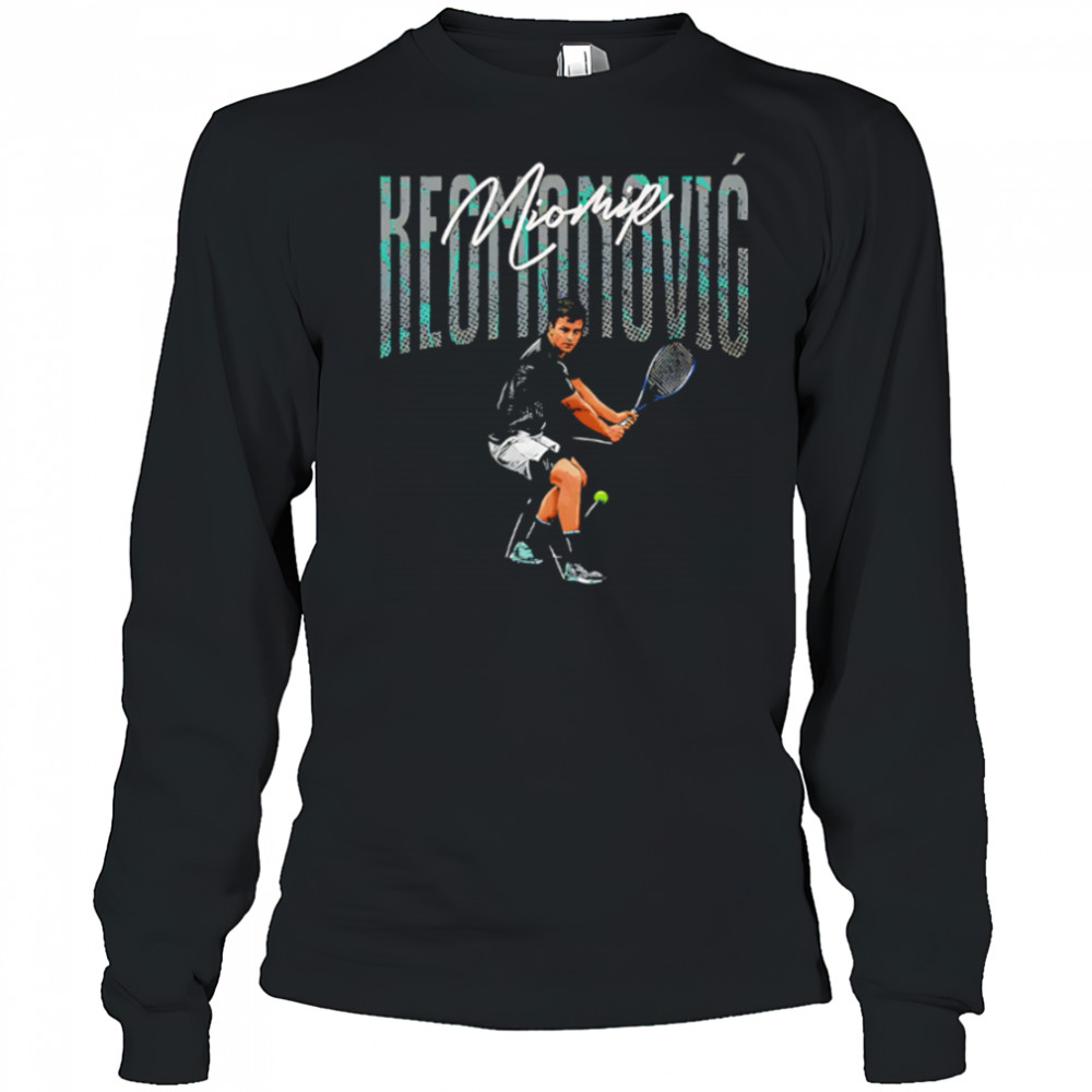 Miomir Kecmanovic Serbian tennis player shirt Long Sleeved