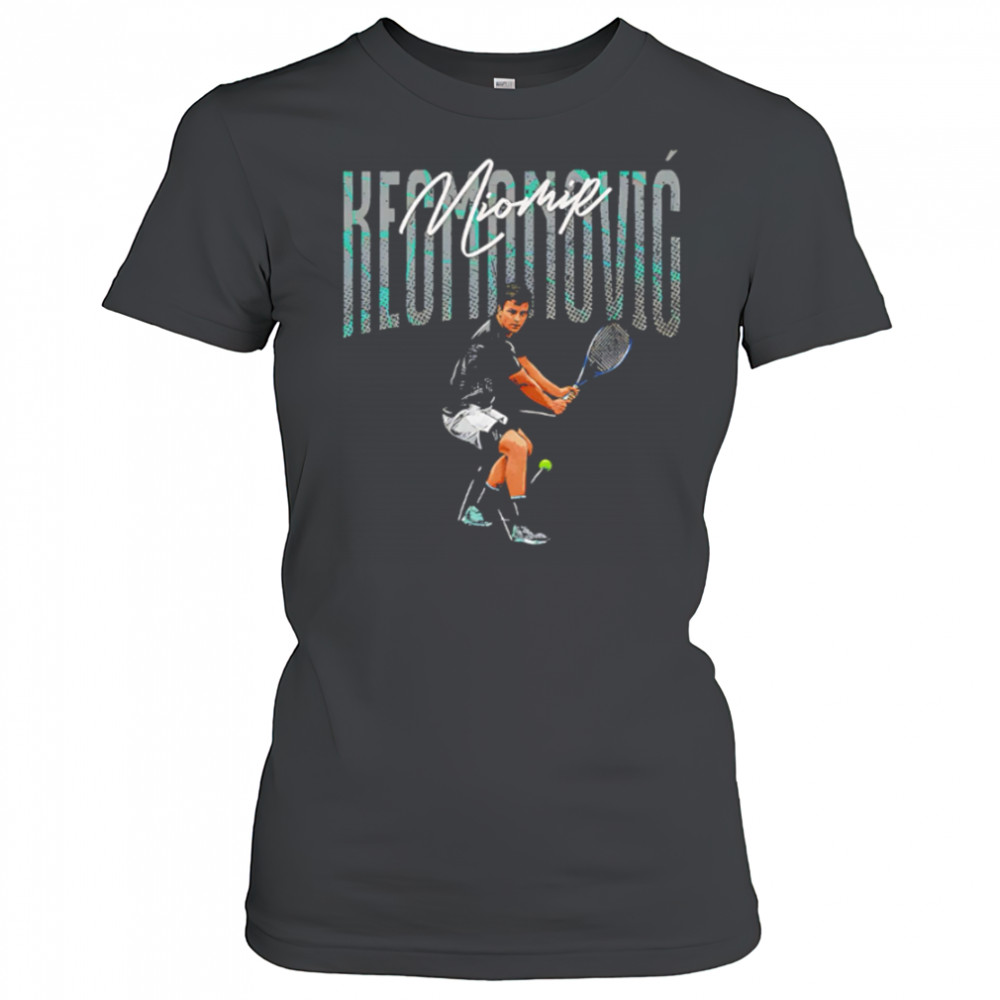 Miomir Kecmanovic Serbian tennis player shirt Women's T-shirt
