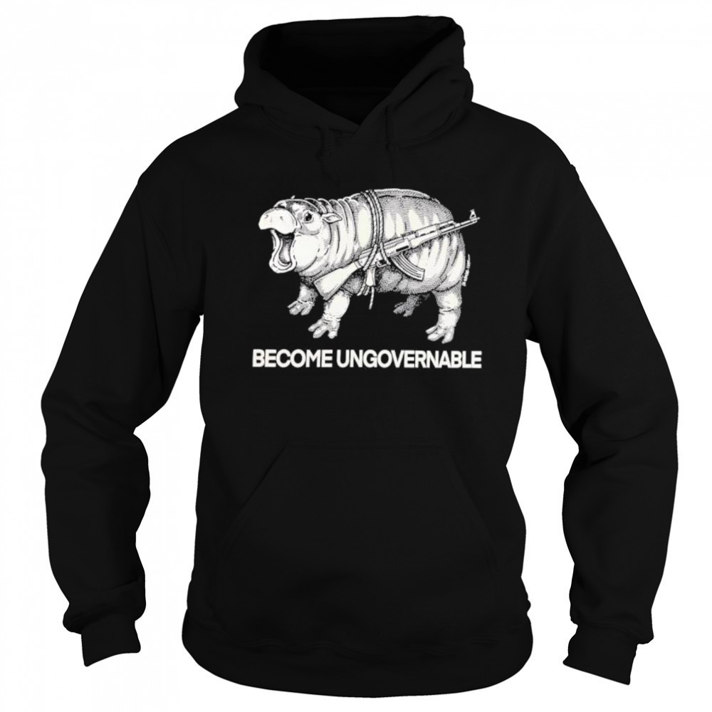 Moodeng become ungovernable shirt Sweatshirt
