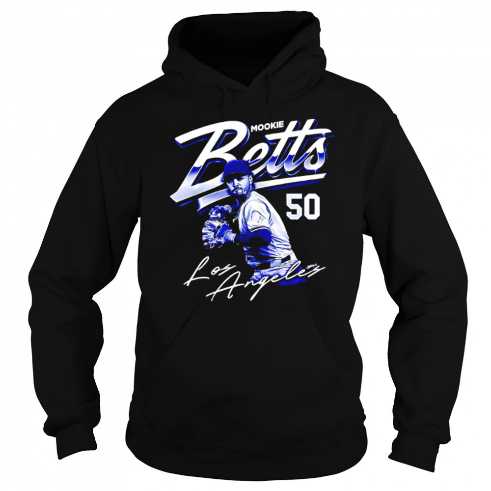Mookie Betts Los Angeles Dodgers 50 signature shirt Sweatshirt