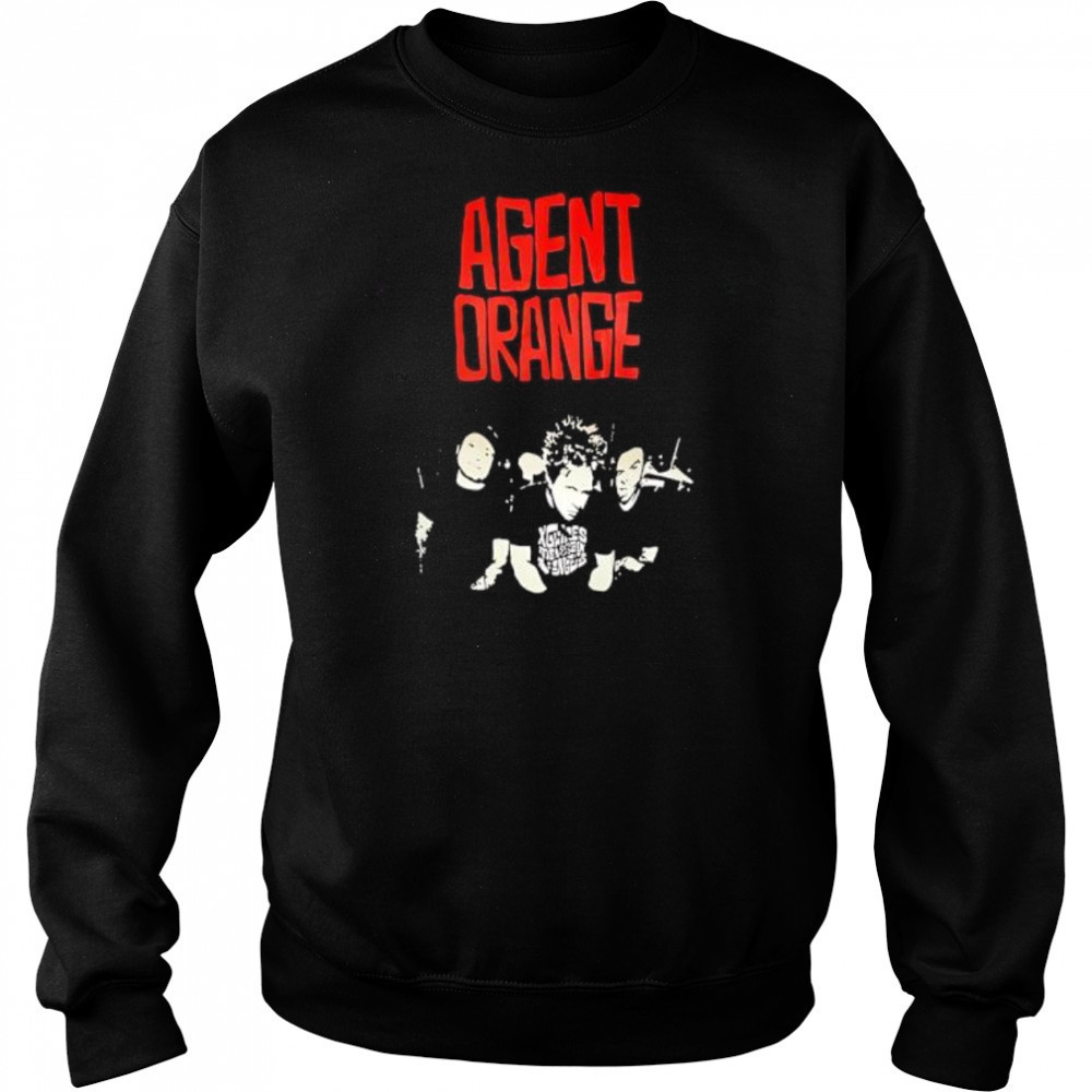 Music band agent orange shirt Hoodie
