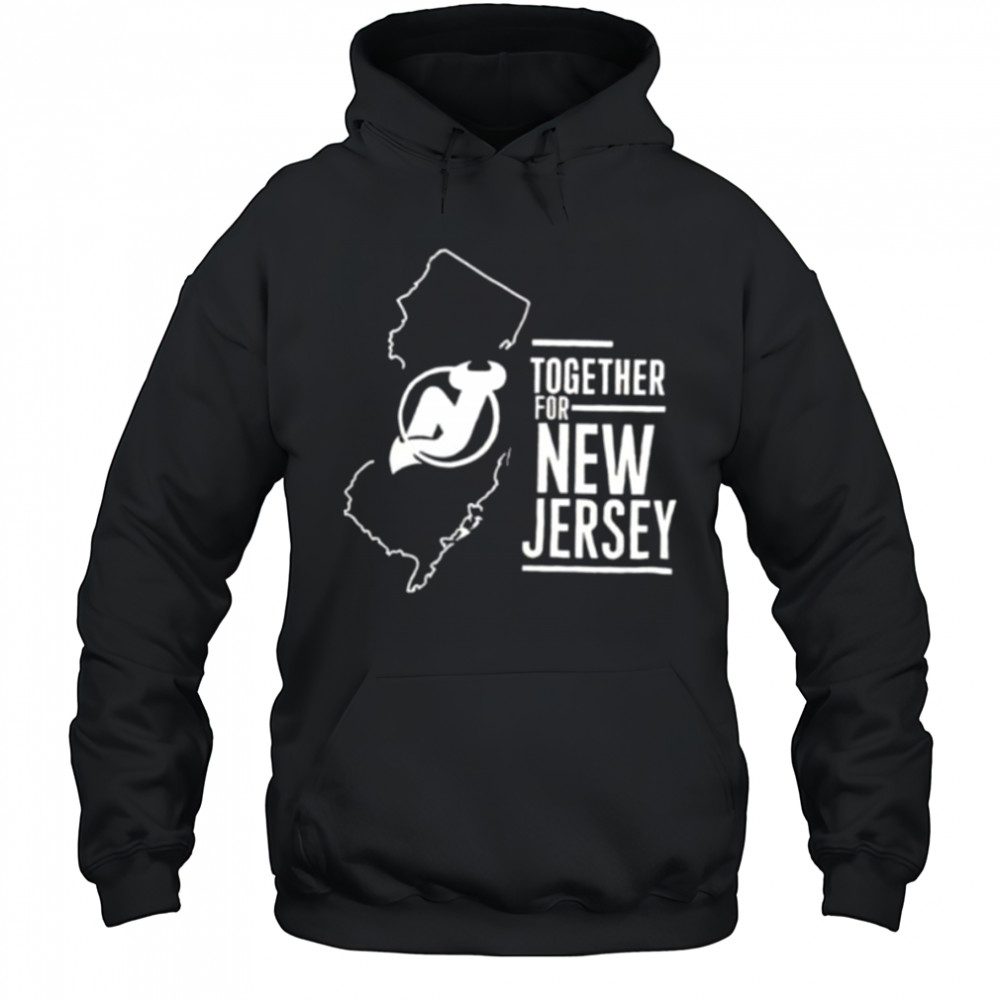 New Jersey Devils Together For New Jersey Straight Up shirt Hoodie