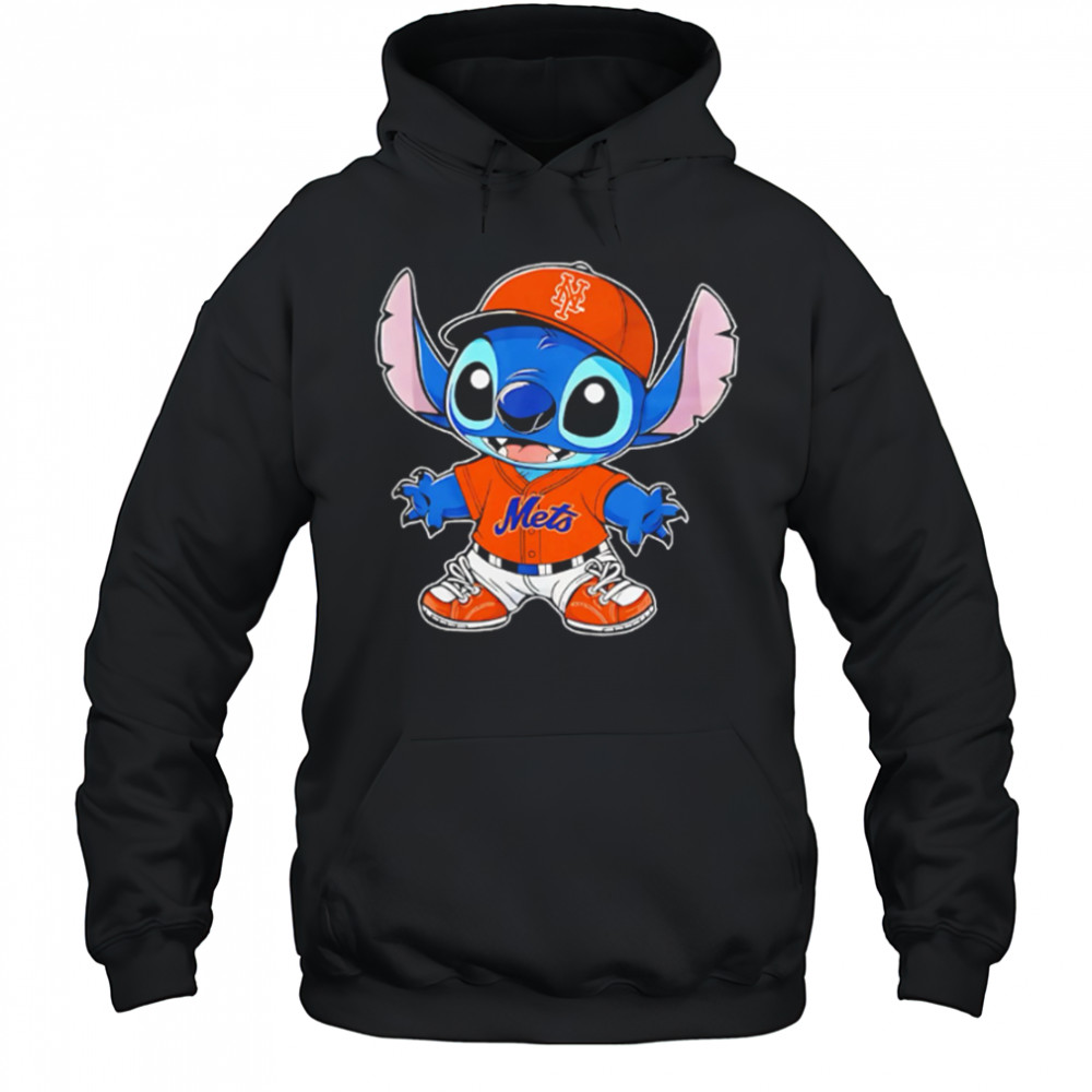 New York Mets Stitch Baseball 2025 shirt Hoodie