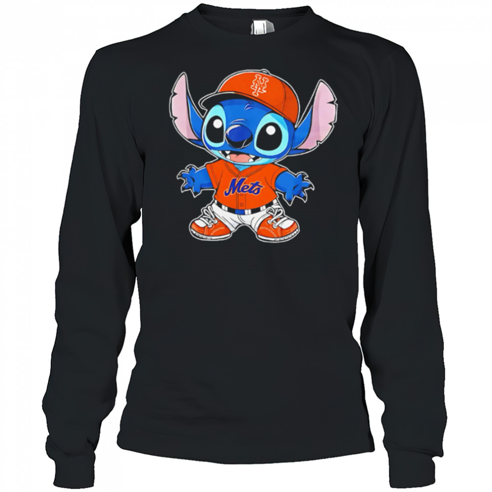 New York Mets Stitch Baseball 2025 shirt Long Sleeved