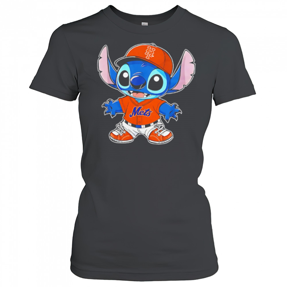 New York Mets Stitch Baseball 2025 shirt Women's T-shirt