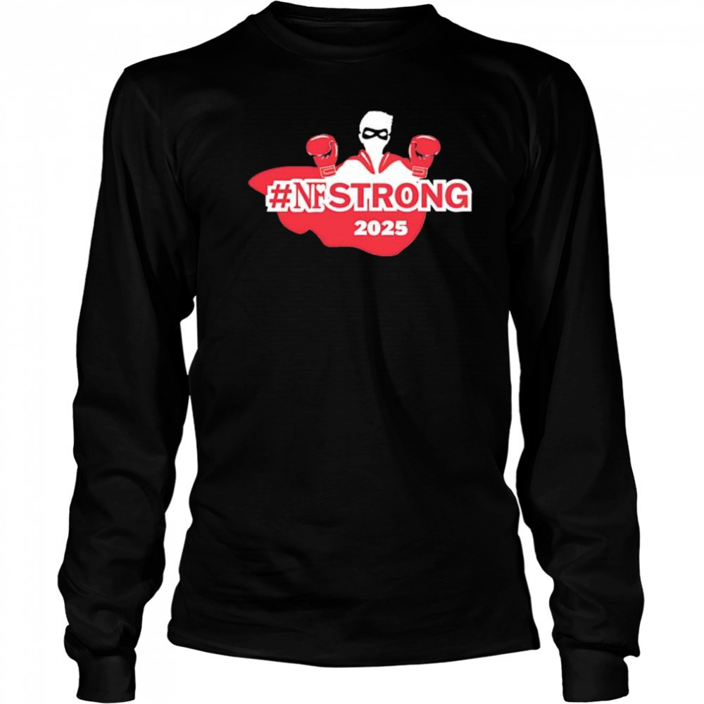 Nfstrong 2025 logo shirt Long Sleeved