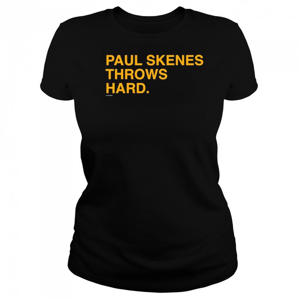 Paul Skenes Throws Hard T-shirt Women's T-shirt