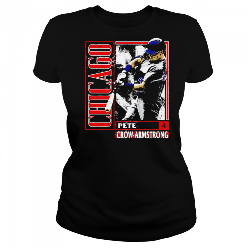 Pete Crow-Armstrong Chicago Cubs Card Style vintage shirt Women's T-shirt