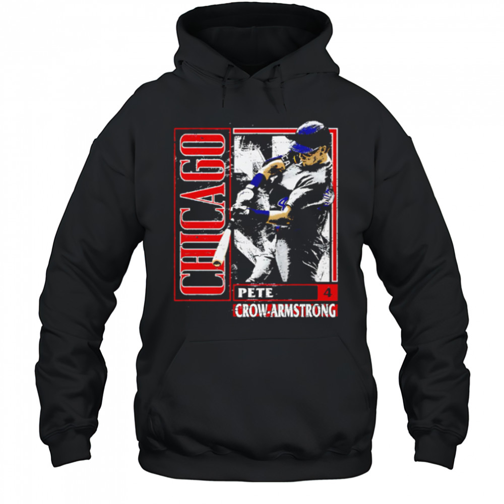 Pete Crow-Armstrong Chicago Cubs Card Style vintage shirt Hoodie