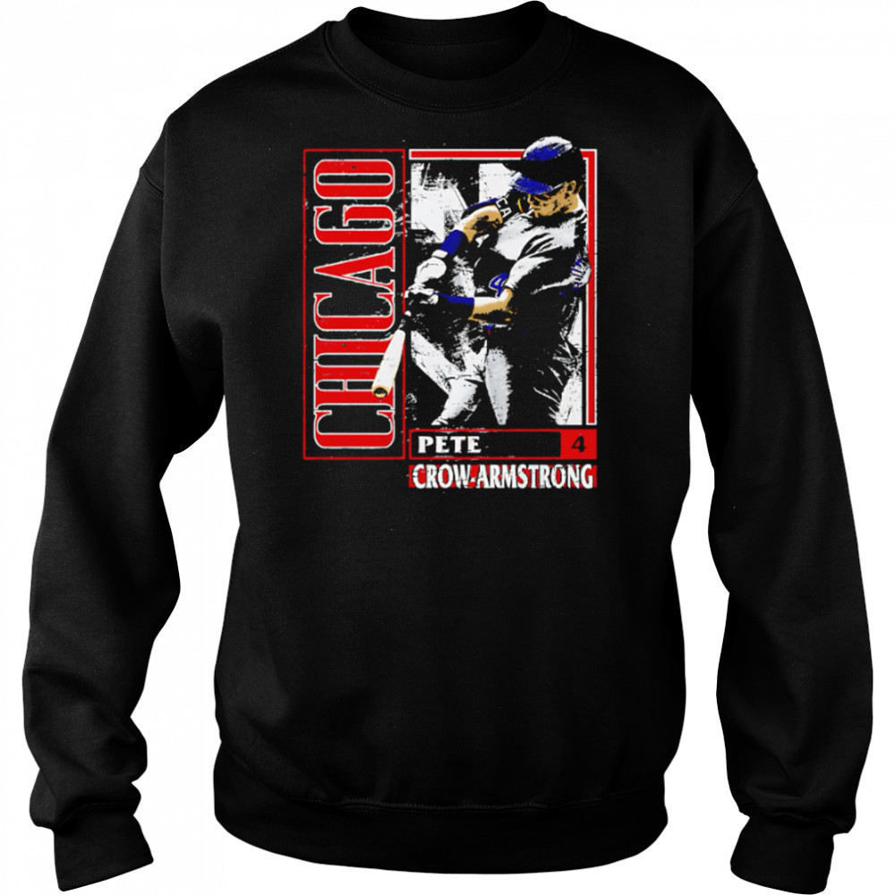 Pete Crow-Armstrong Chicago Cubs Card Style vintage shirt Hoodie