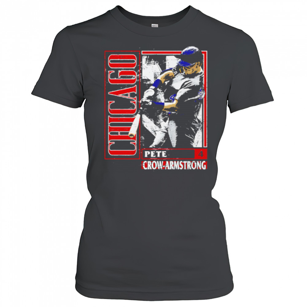 Pete Crow-Armstrong Chicago Cubs Card Style vintage shirt Women's T-shirt