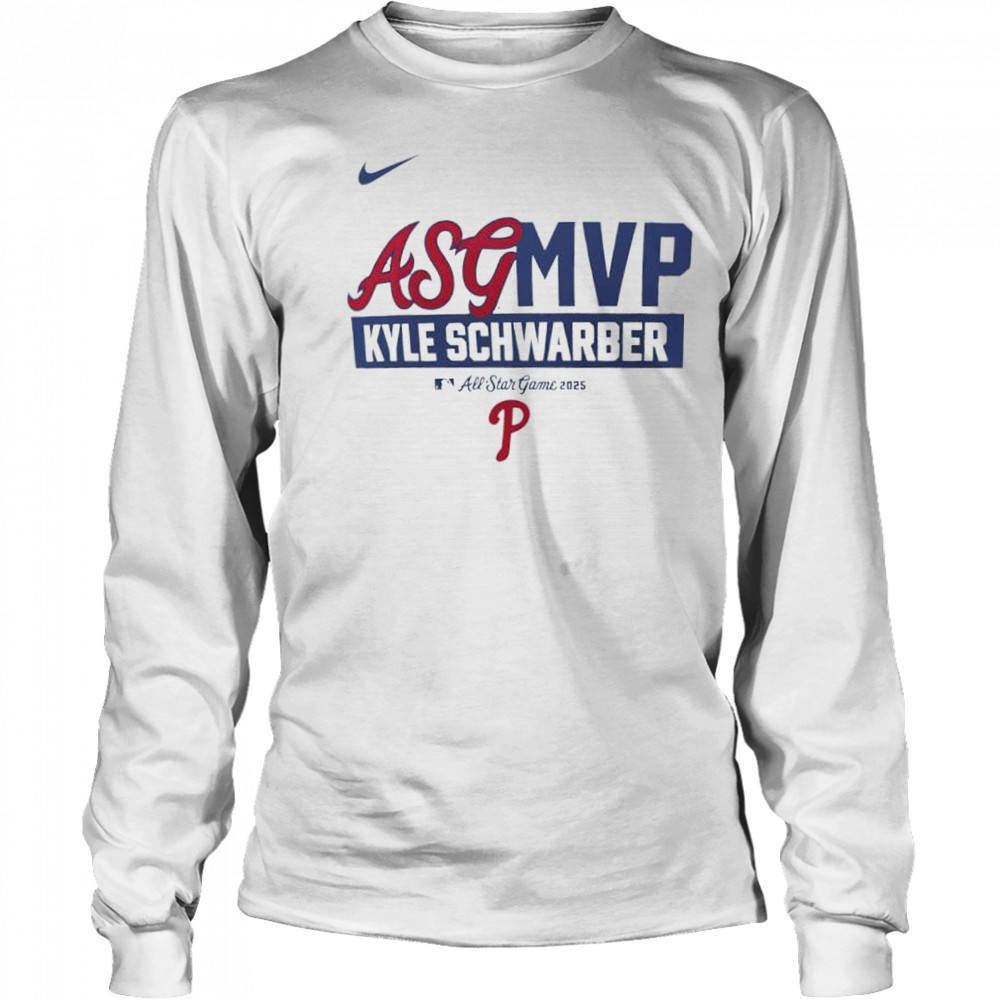 Philadelphia Phillies Kyle Schwarber 2025 MLB All-Star Game MVP shirt Long Sleeved