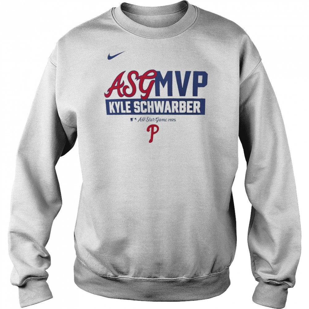 Philadelphia Phillies Kyle Schwarber 2025 MLB All-Star Game MVP shirt Hoodie