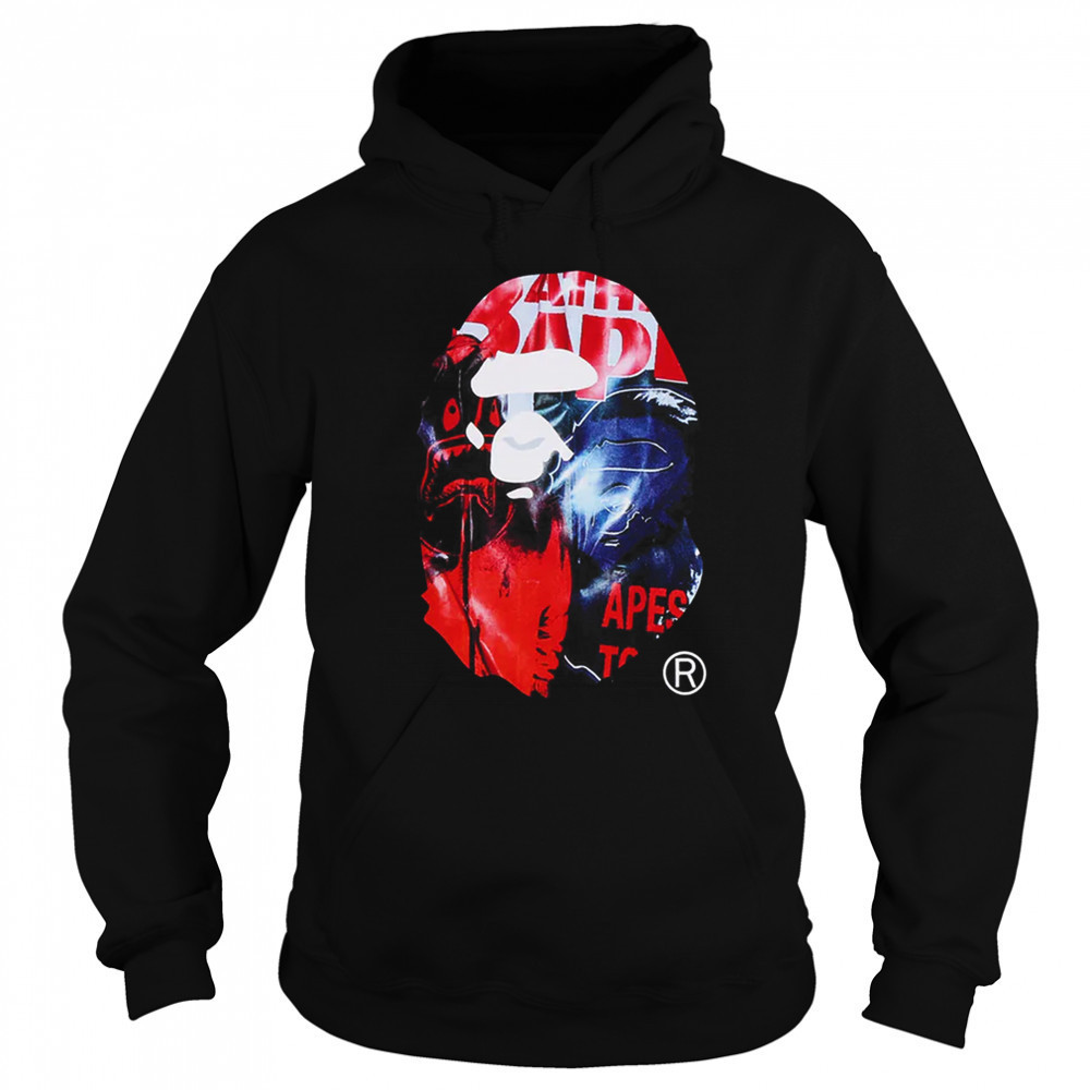 PHOTO PRINT APE HEAD RELAXED FIT Shirt Sweatshirt
